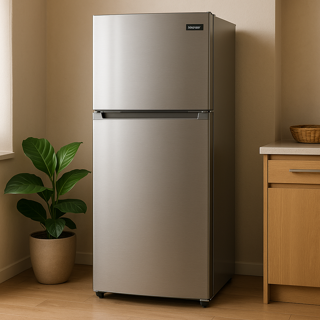 Refrigerators with inverter compressors for reduced energy consumption