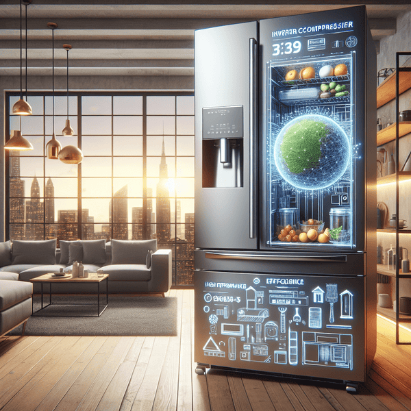 Refrigerators with inverter compressors: more performance and efficiency - BonPrix Électroménagers