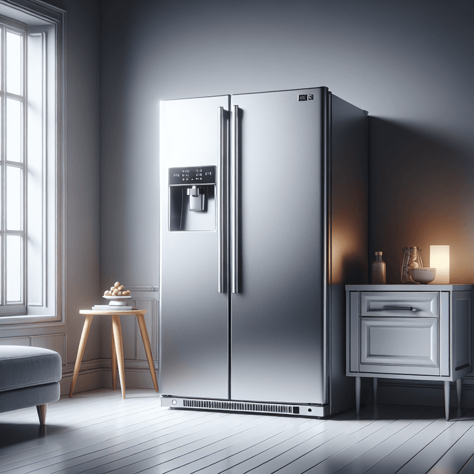 Refrigerators with large freezer compartments