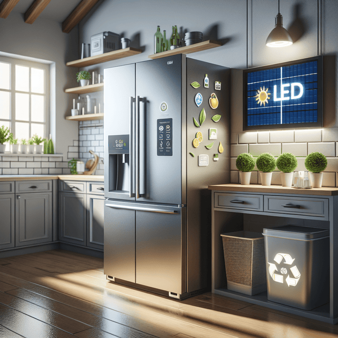 Refrigerators with LED energy-efficient lighting: Better visibility and lower consumption