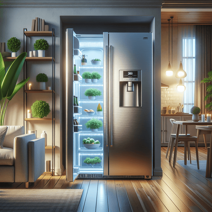 Refrigerators with LED interior lighting