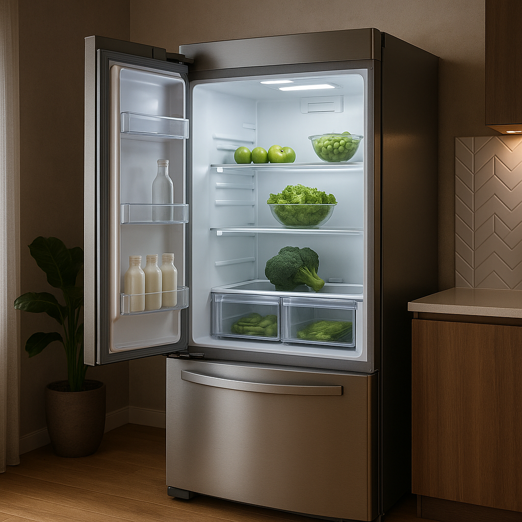 Refrigerators with LED Lighting: Efficiency and Design