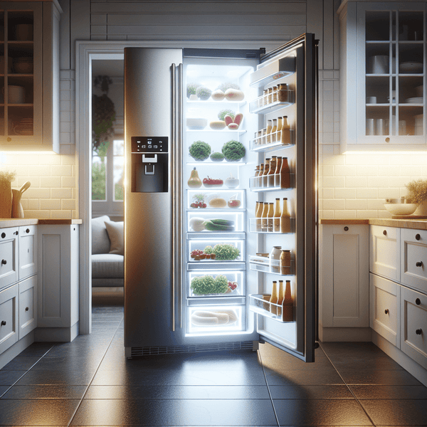 Refrigerators with LED Lighting for Better Visibility - BonPrix Électroménagers
