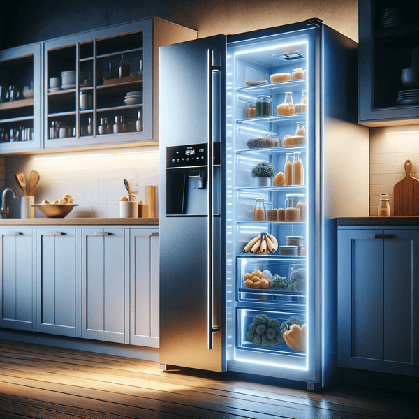 Refrigerators with LED Lighting for Better Visibility - BonPrix Électroménagers