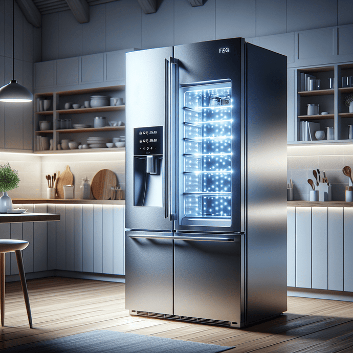 Refrigerators with LED lighting: more efficiency and durability