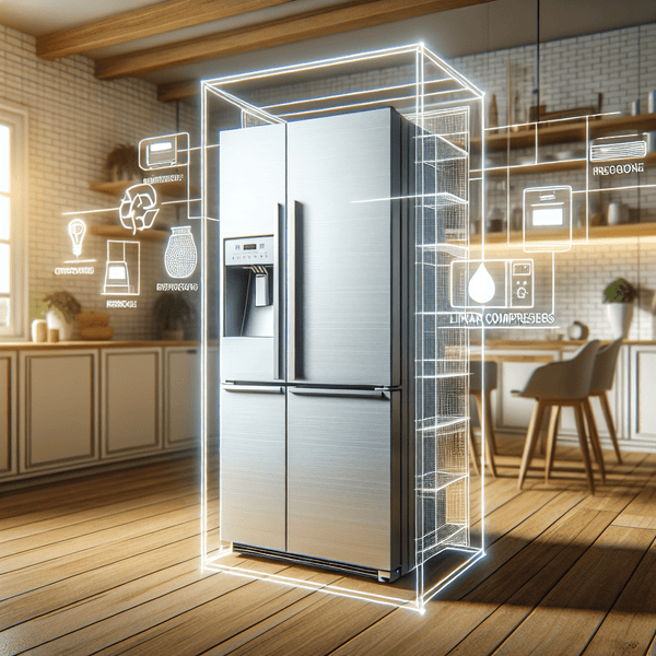 Refrigerators with Linear Compressors for More Efficiency - BonPrix Électroménagers