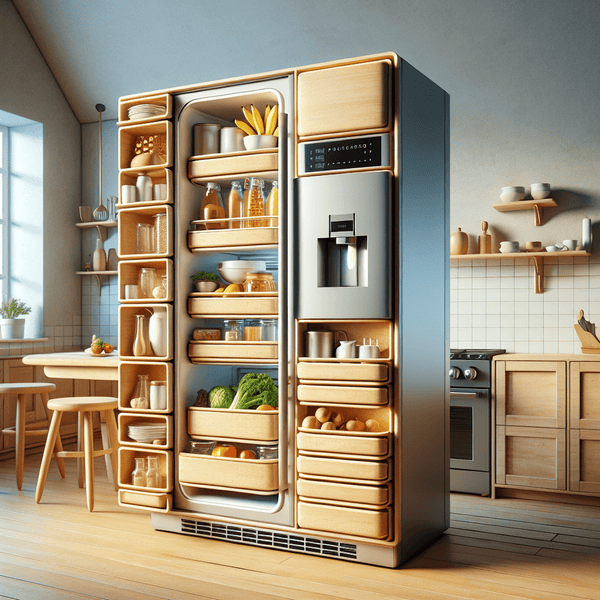 Refrigerators with Modular Compartments for More Flexibility - BonPrix Électroménagers