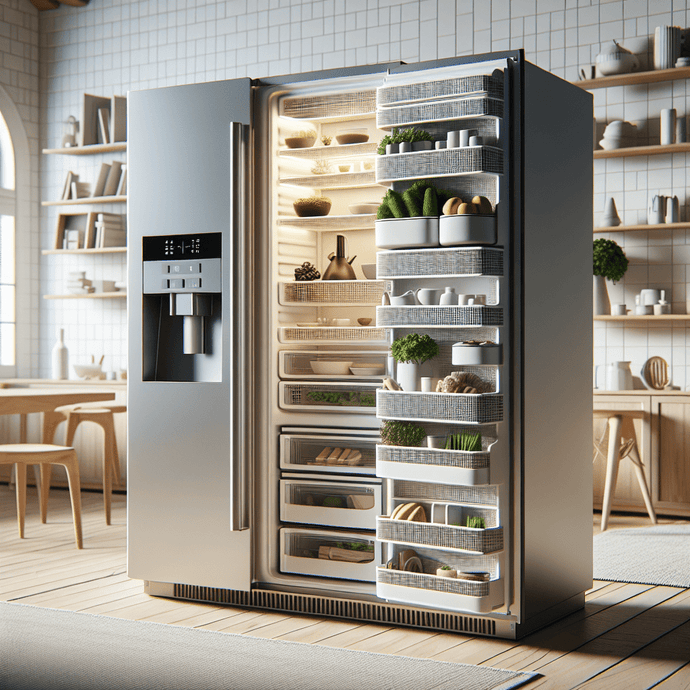 Réfrigérateurs avec Compartiments Modulaires pour Plus de Flexibilité