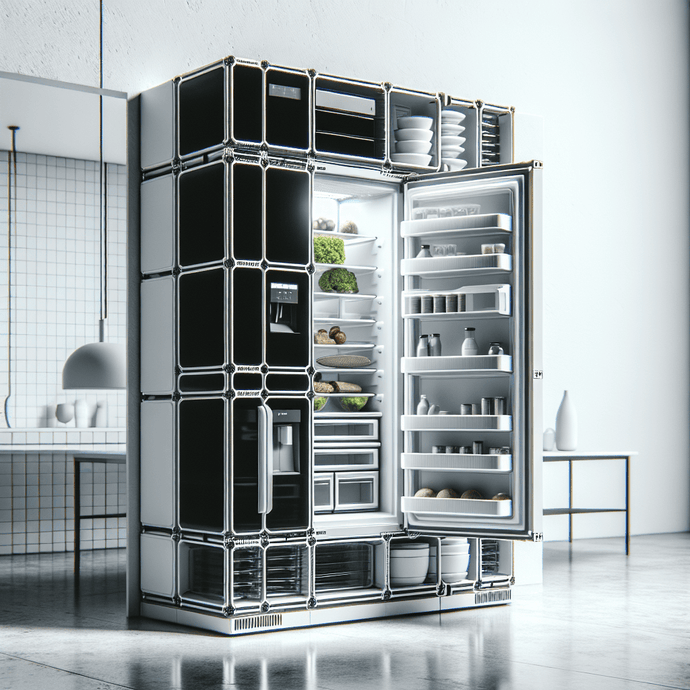 Réfrigérateurs avec Compartiments Modulaires pour Plus de Flexibilité
