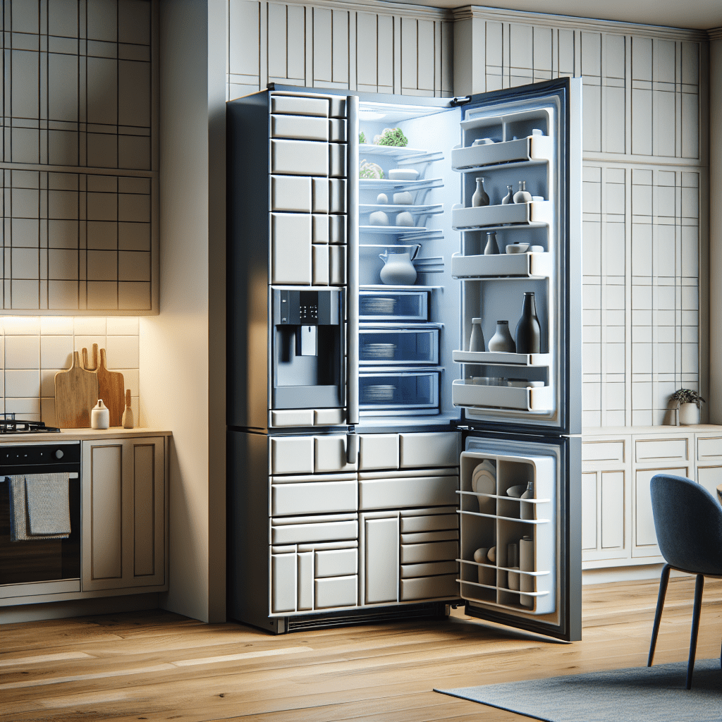 Refrigerators with Modular Compartments for More Flexibility - BonPrix Électroménagers
