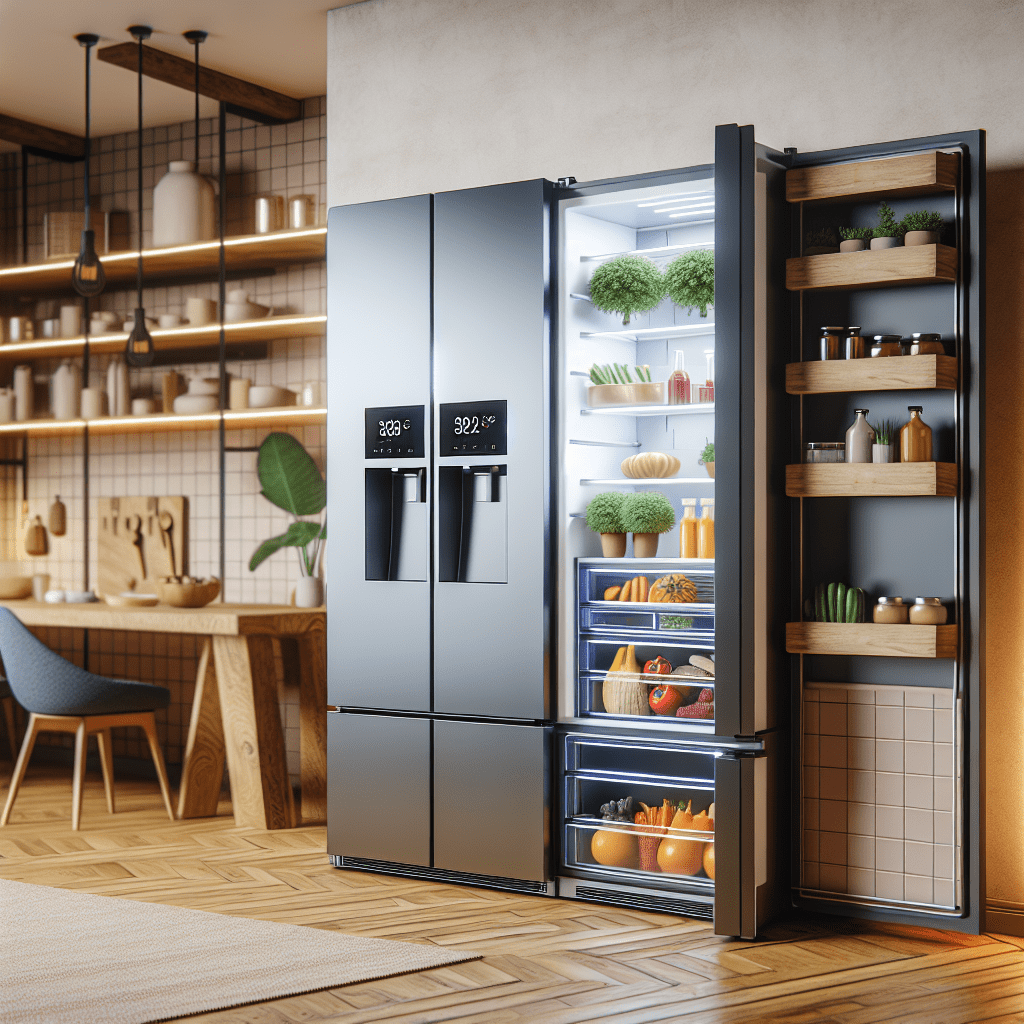 Refrigerators with Modular Compartments for More Flexibility - BonPrix Électroménagers