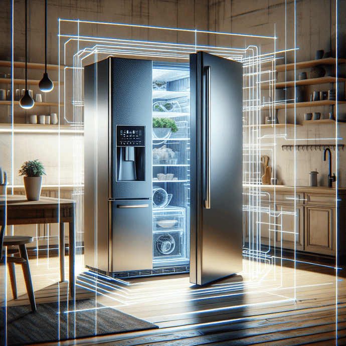 Refrigerators with Noise-Free Cooling Systems