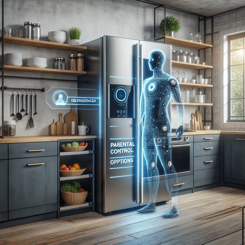 Refrigerators with parental control options - BonPrix Électroménagers
