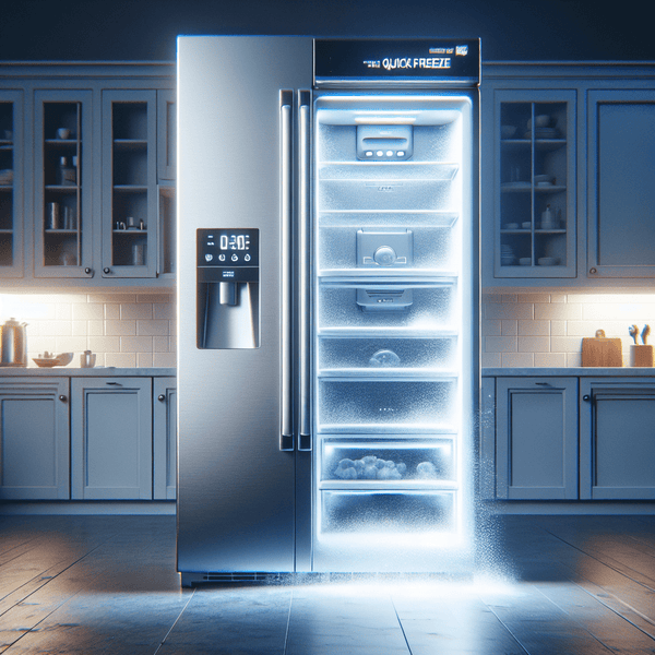 Refrigerators with Quick-Freezing Functions: Perfect for Urgent Meals - BonPrix Électroménagers