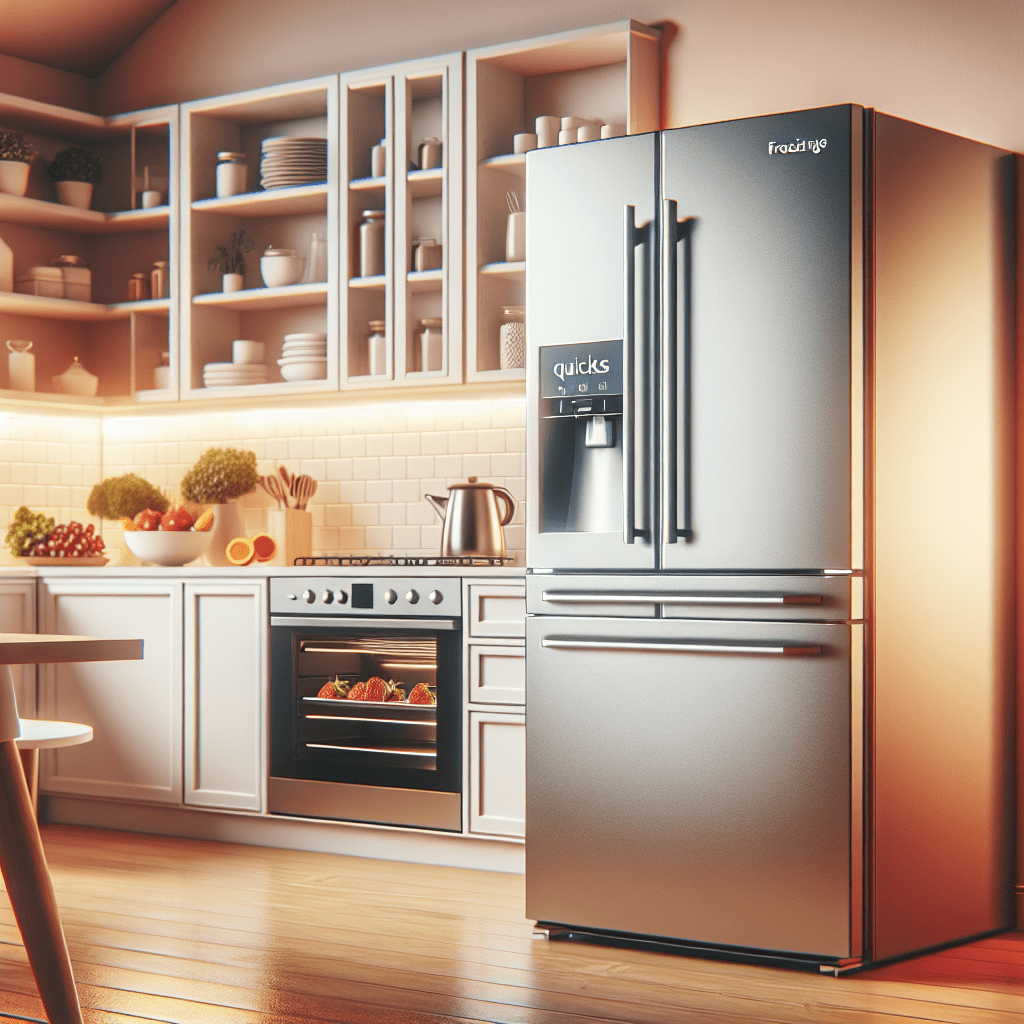 Refrigerators with quick freezing zones for better food management - BonPrix Électroménagers