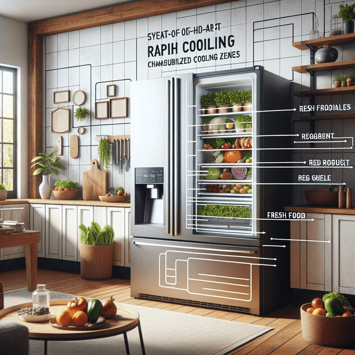 Refrigerators with rapid cooling zones: Ideal for fresh food storage