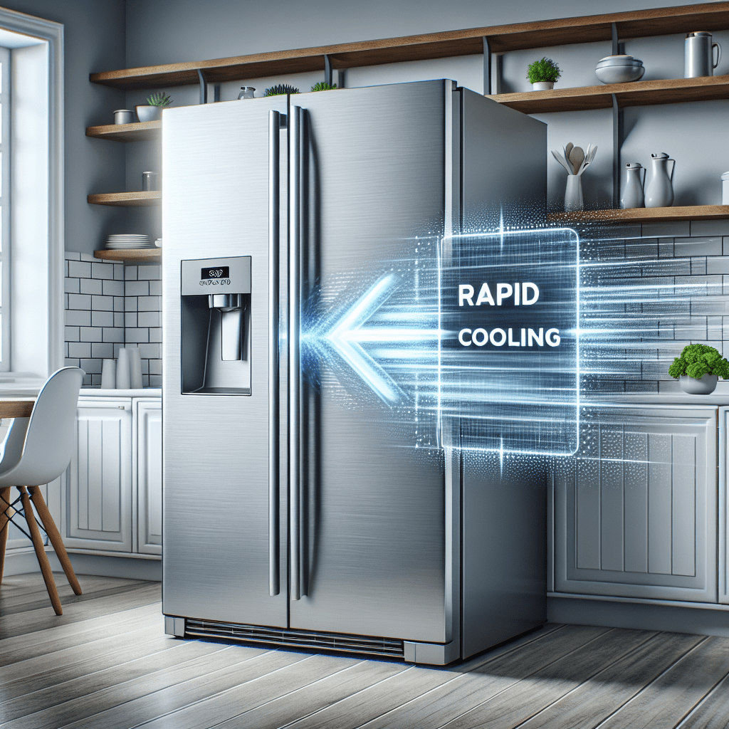 Refrigerators with rapid cooling zones: Ideal for fresh food storage - BonPrix Électroménagers