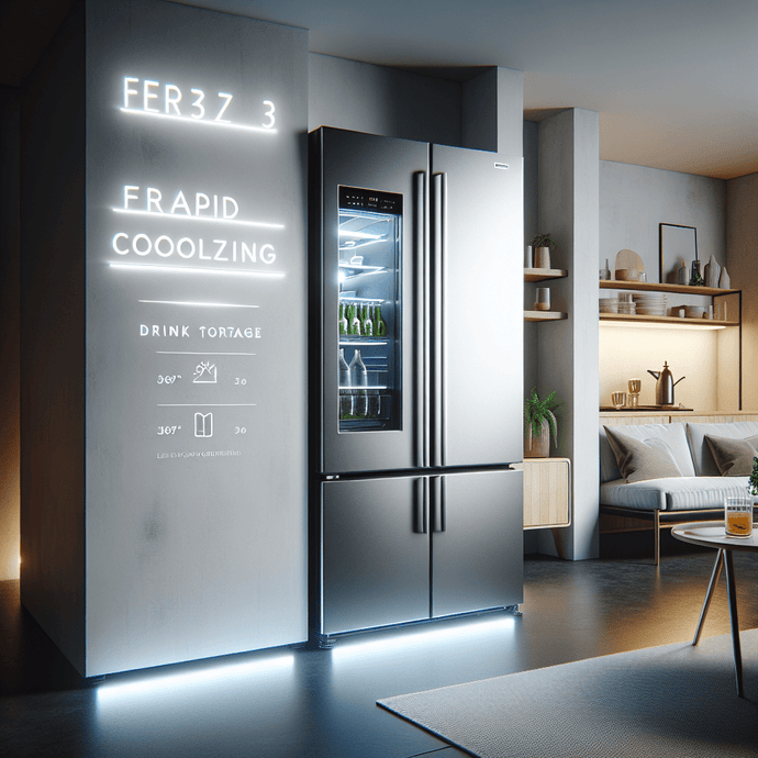 Refrigerators with rapid cooling zones: Perfect for drink storage