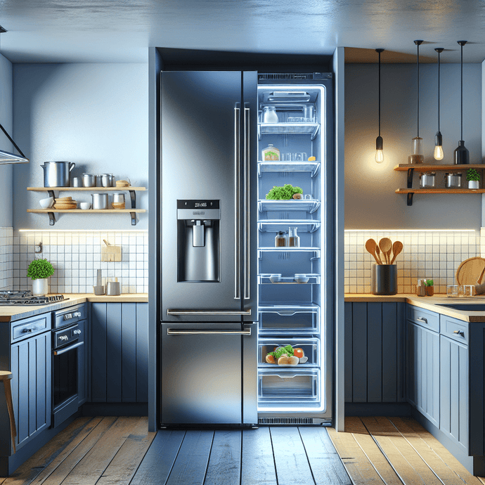 Refrigerators with reversible doors: a flexible option for your kitchen