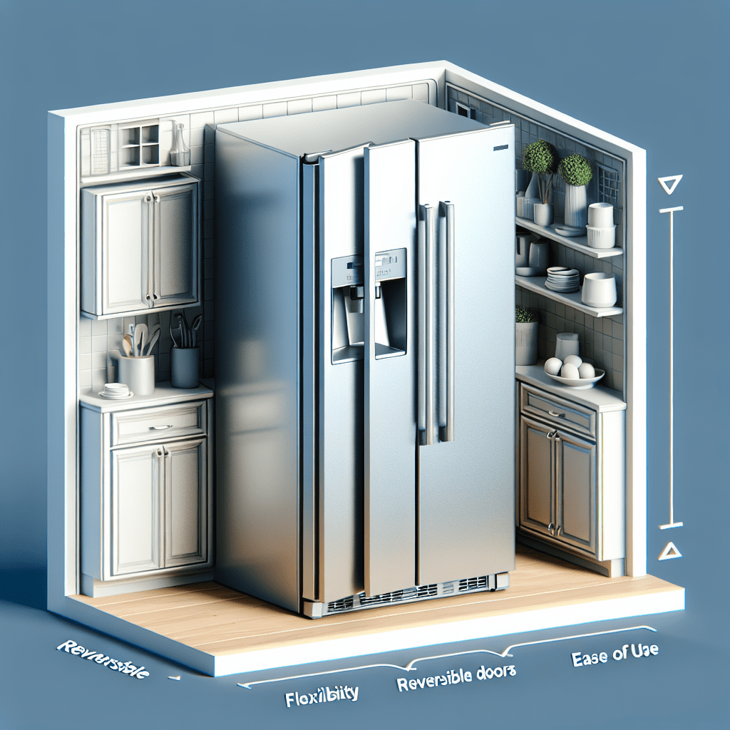 Refrigerators with reversible doors for more flexibility - BonPrix Électroménagers