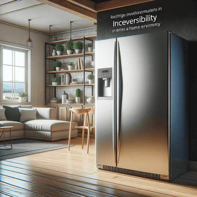 Refrigerators with reversible doors for more flexibility