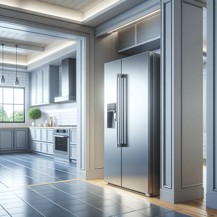 Refrigerators with reversible doors for more flexibility