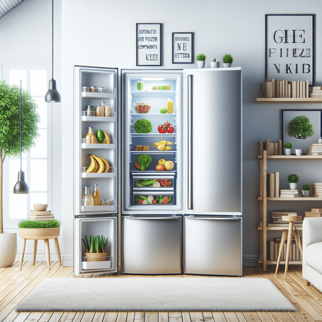 Refrigerators with separate freezer compartments for better storage - BonPrix Électroménagers