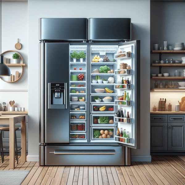 Refrigerators with separate freezer compartments for better storage - BonPrix Électroménagers