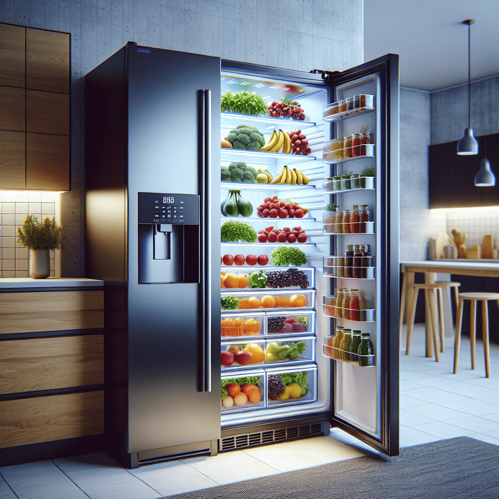 Refrigerators with separate humidity controls for fruits and vegetables - BonPrix Électroménagers