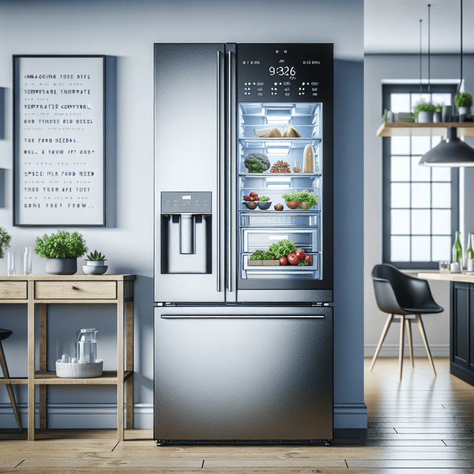 Refrigerators with single-zone temperature control for specific food needs