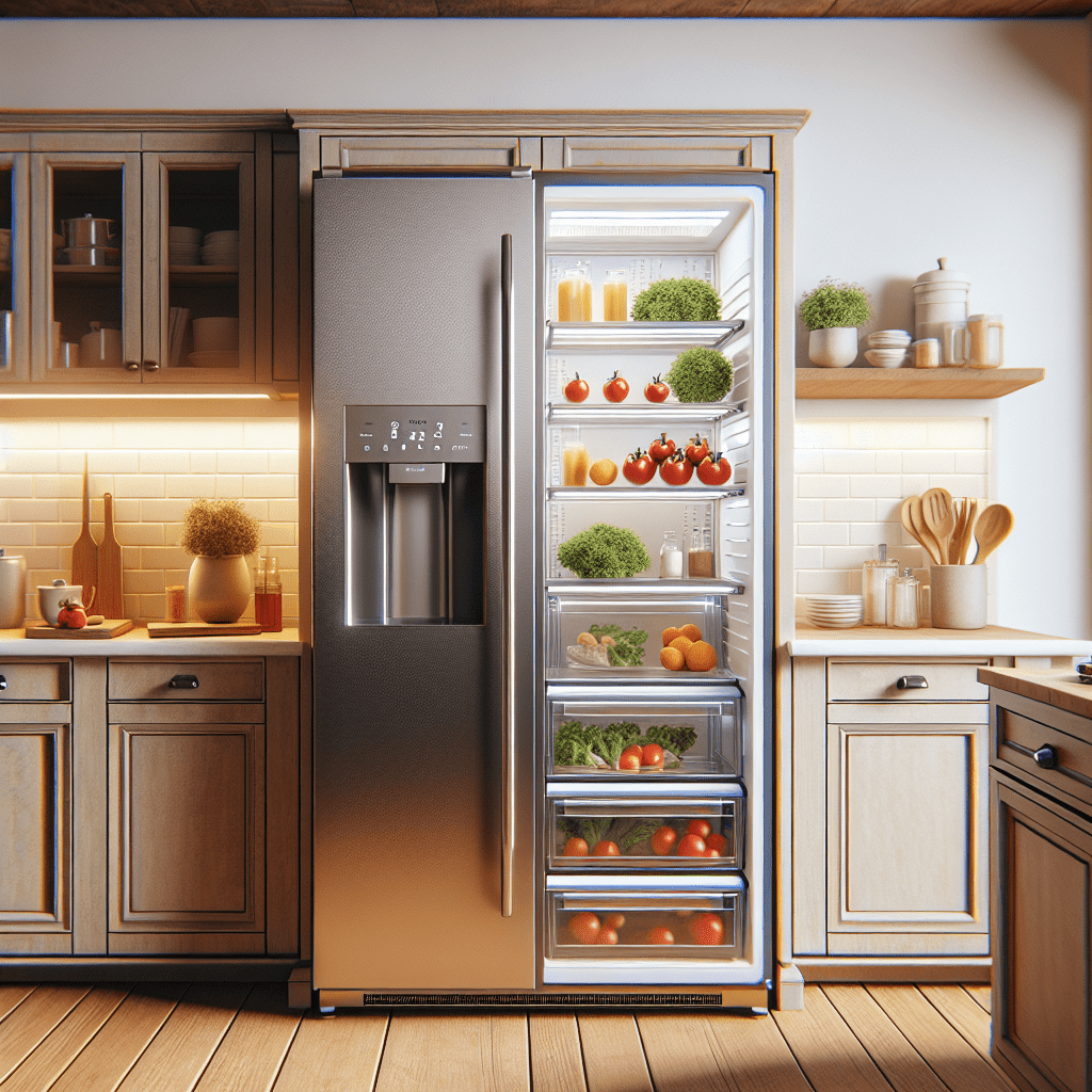 Refrigerators with Sliding Shelves for Easy Storage - BonPrix Électroménagers