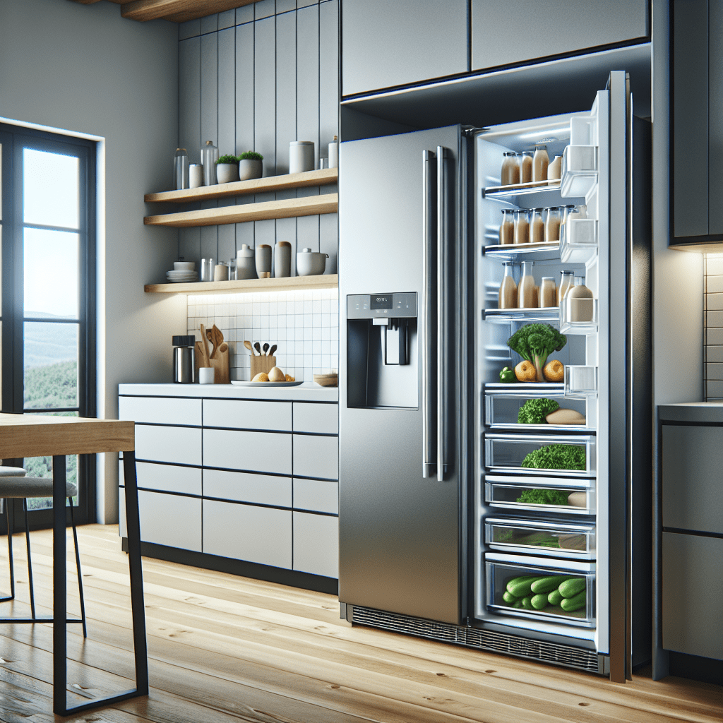 Refrigerators with Sliding Shelves for Easy Storage - BonPrix Électroménagers