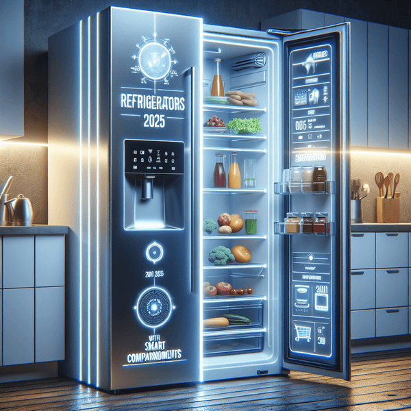 Refrigerators with Smart Compartments: Simplified Food Management in 2025 - BonPrix Électroménagers