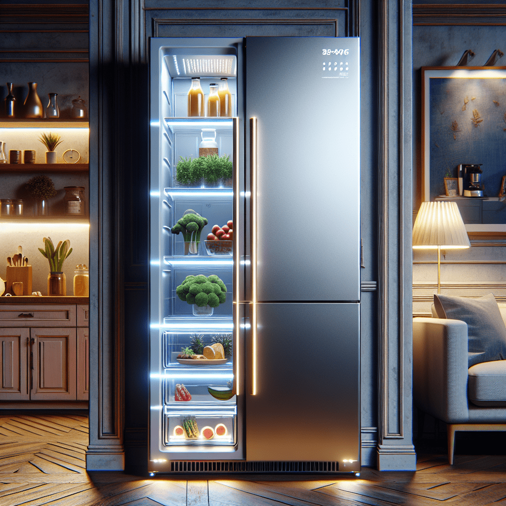 Refrigerators with smart interior lighting - BonPrix Électroménagers