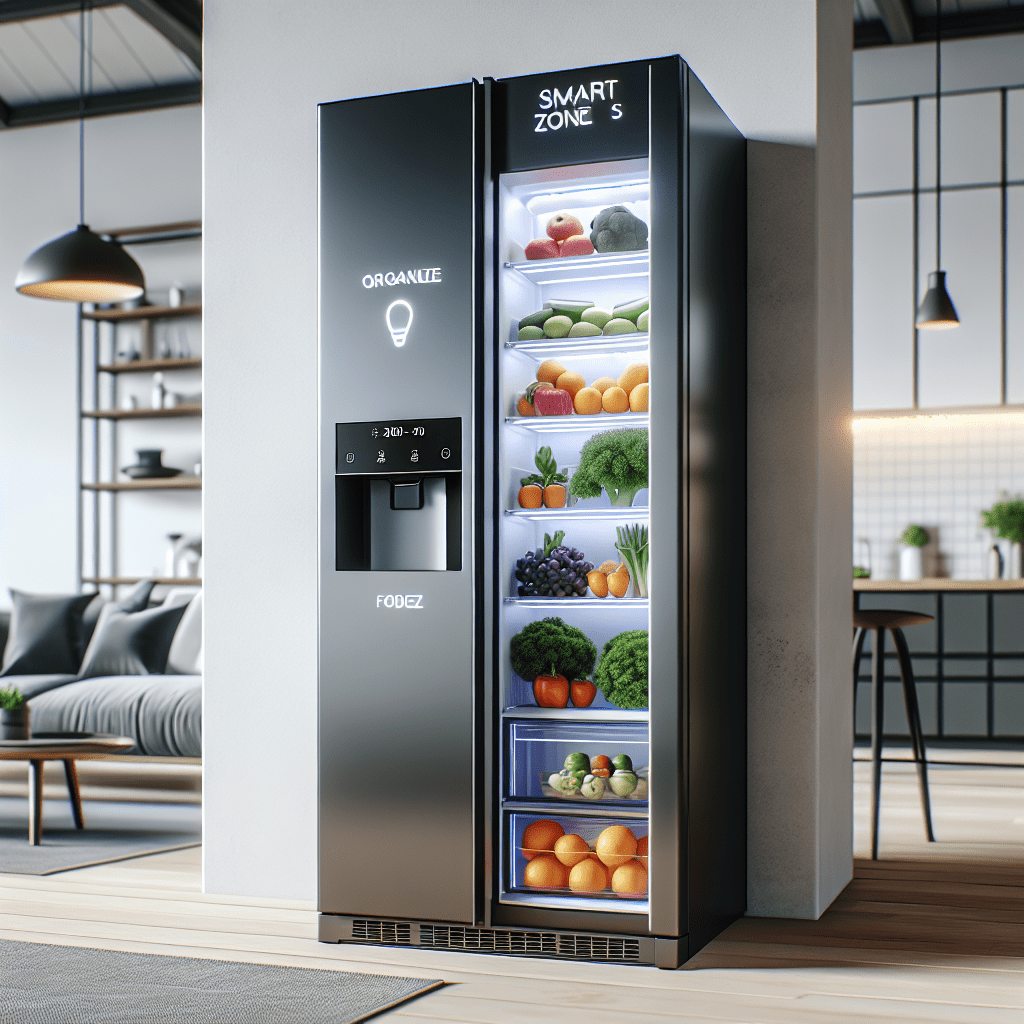 Refrigerators with Smart Zones for Fruits and Vegetables - BonPrix Électroménagers