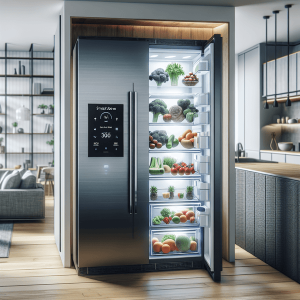 Refrigerators with Smart Zones for Fruits and Vegetables - BonPrix Électroménagers