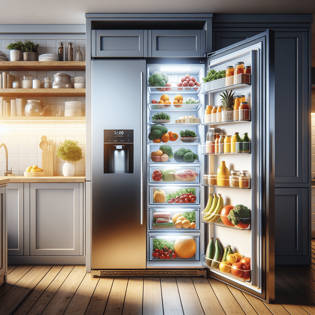 Refrigerators with special compartments for fresh food - BonPrix Électroménagers