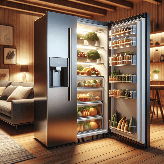 Réfrigérateurs avec des compartiments spéciaux pour les aliments frais