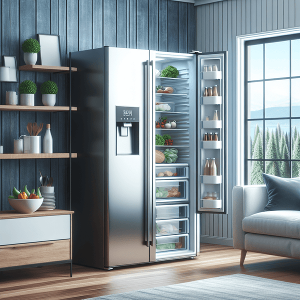 Refrigerators with specialized compartments for fresh and frozen food - BonPrix Électroménagers