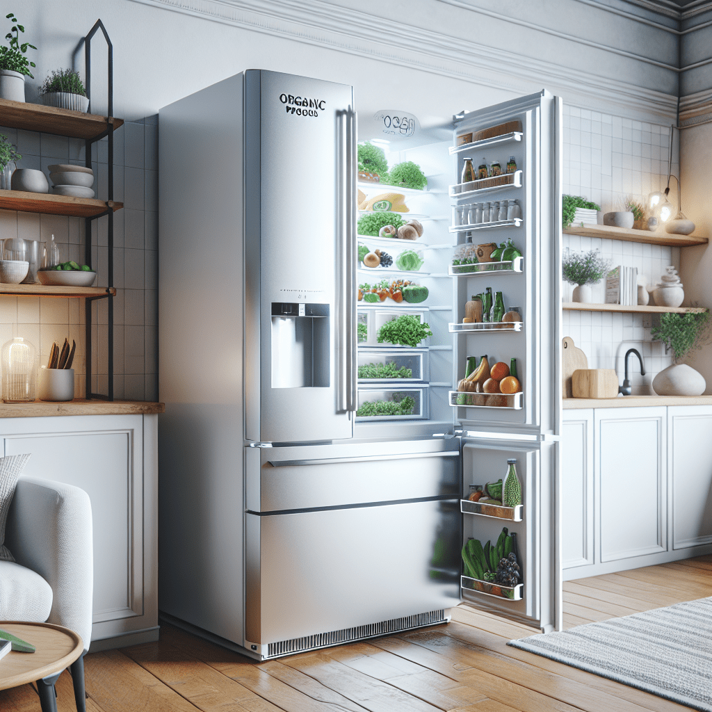 Refrigerators with storage options for organic products - BonPrix Électroménagers