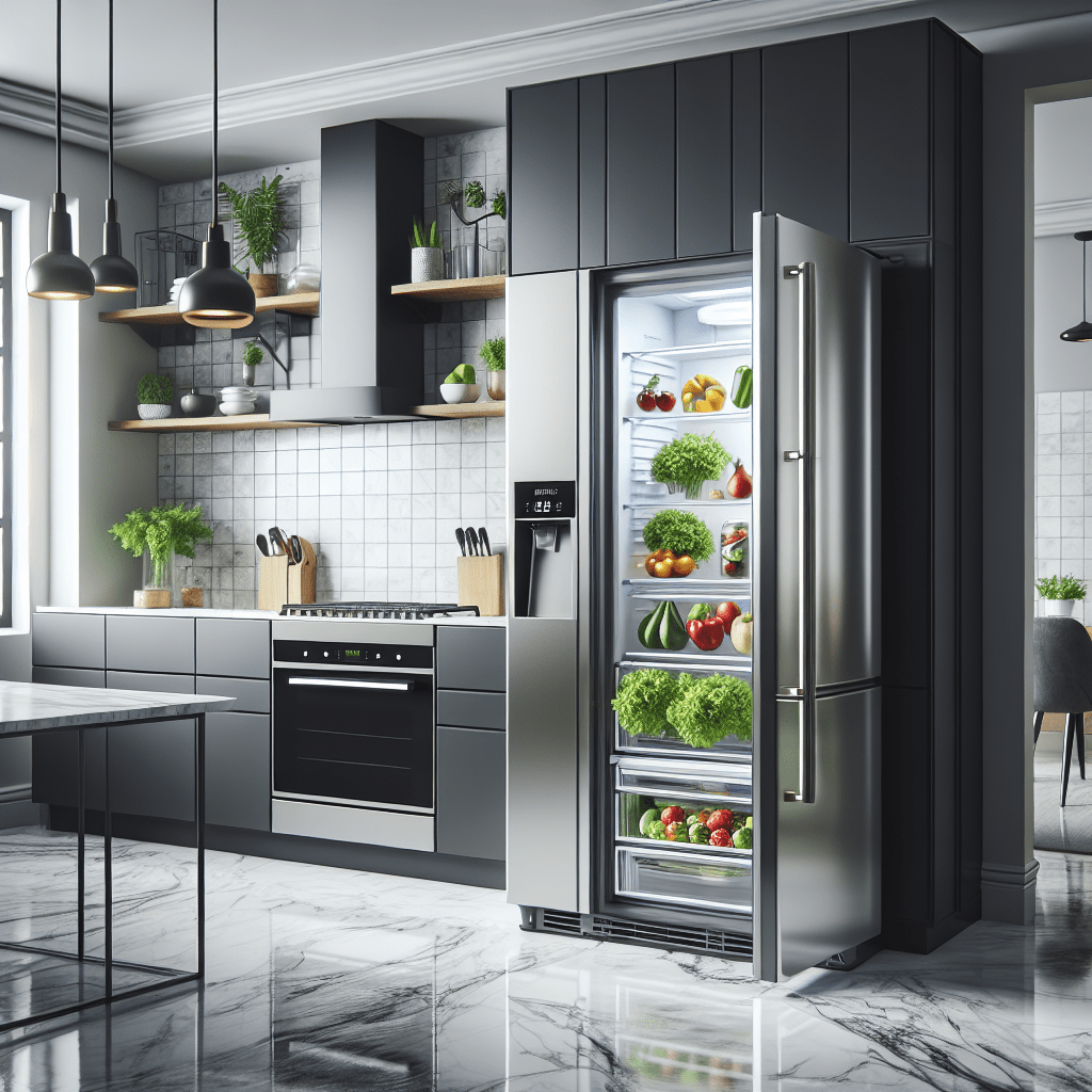 Refrigerators with systems for managing humidity for fresh food - BonPrix Électroménagers
