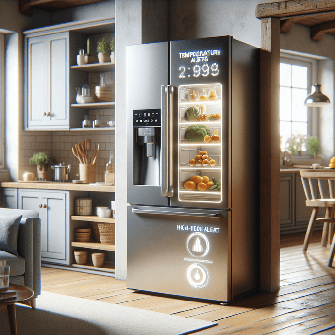 Refrigerators with Temperature-Control Alerts
