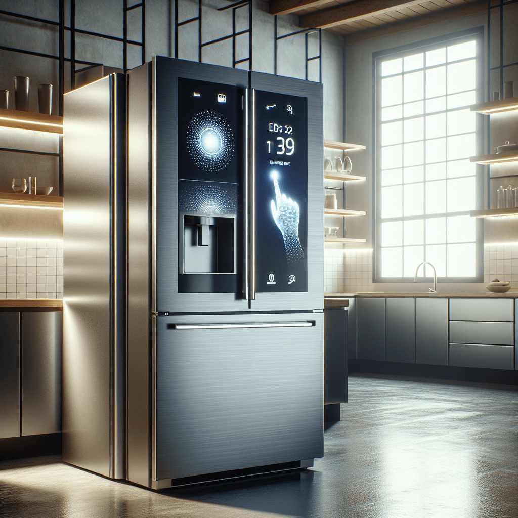 Refrigerators with touch screens: intuitive food management - BonPrix Électroménagers