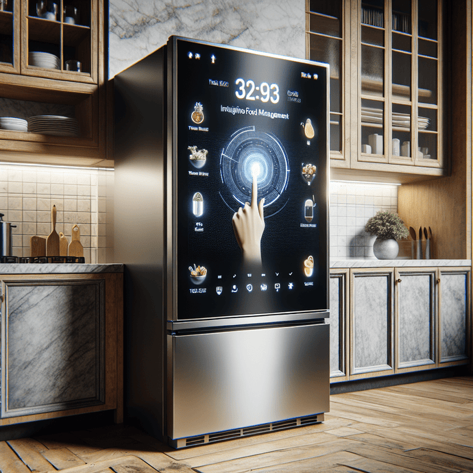 Refrigerators with touch screens: intuitive food management