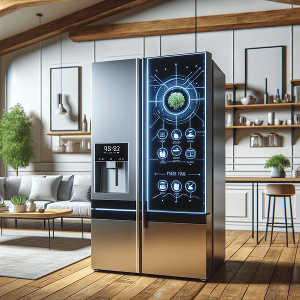 Refrigerators with touch screens: intuitive food management - BonPrix Électroménagers