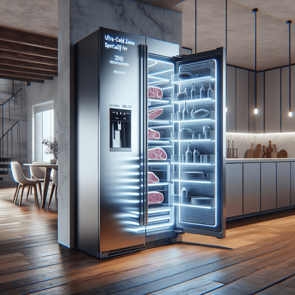 Refrigerators with ultra-cold zones for meat - BonPrix Électroménagers
