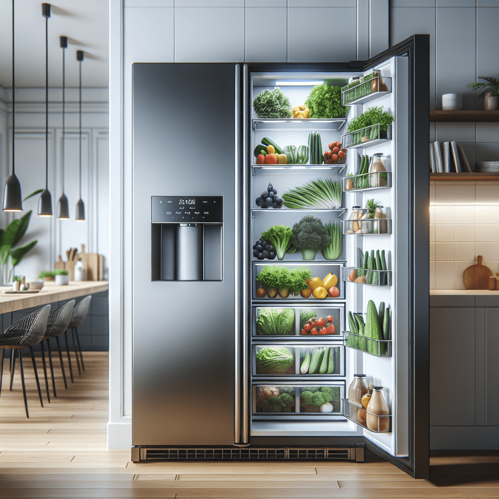 Refrigerators with vegetable compartments for better preservation - BonPrix Électroménagers