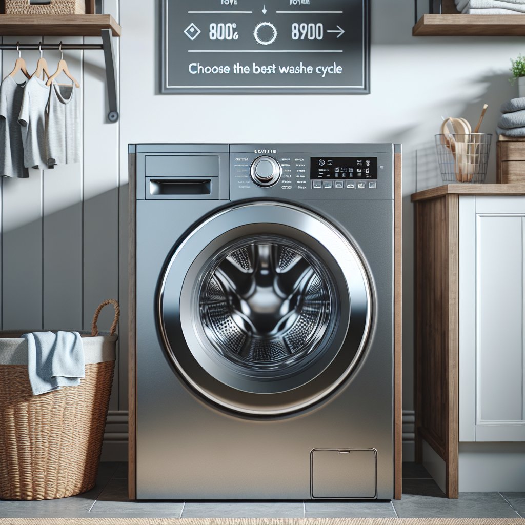 Selecting the Best Washing Machine Cycle for Your Load - BonPrix Électroménagers