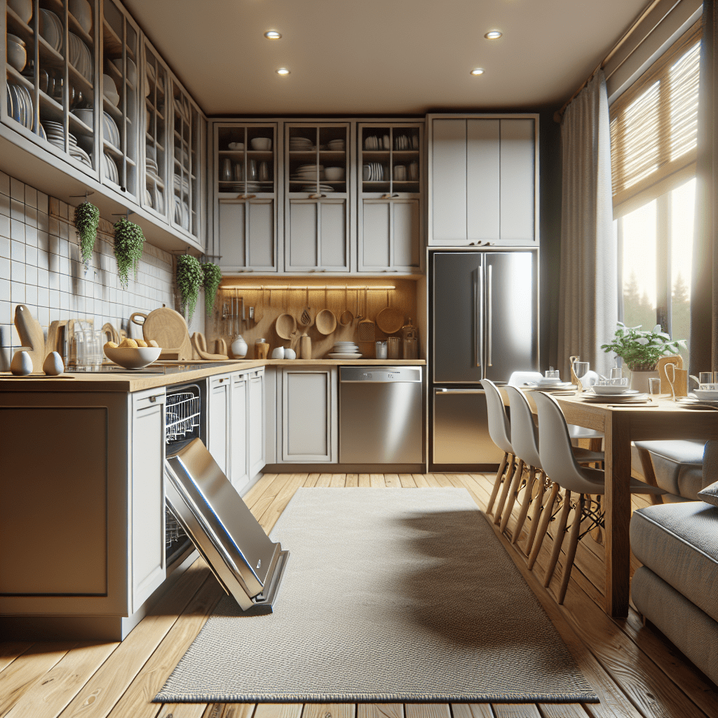 Silent dishwashers: unmatched comfort in your kitchen