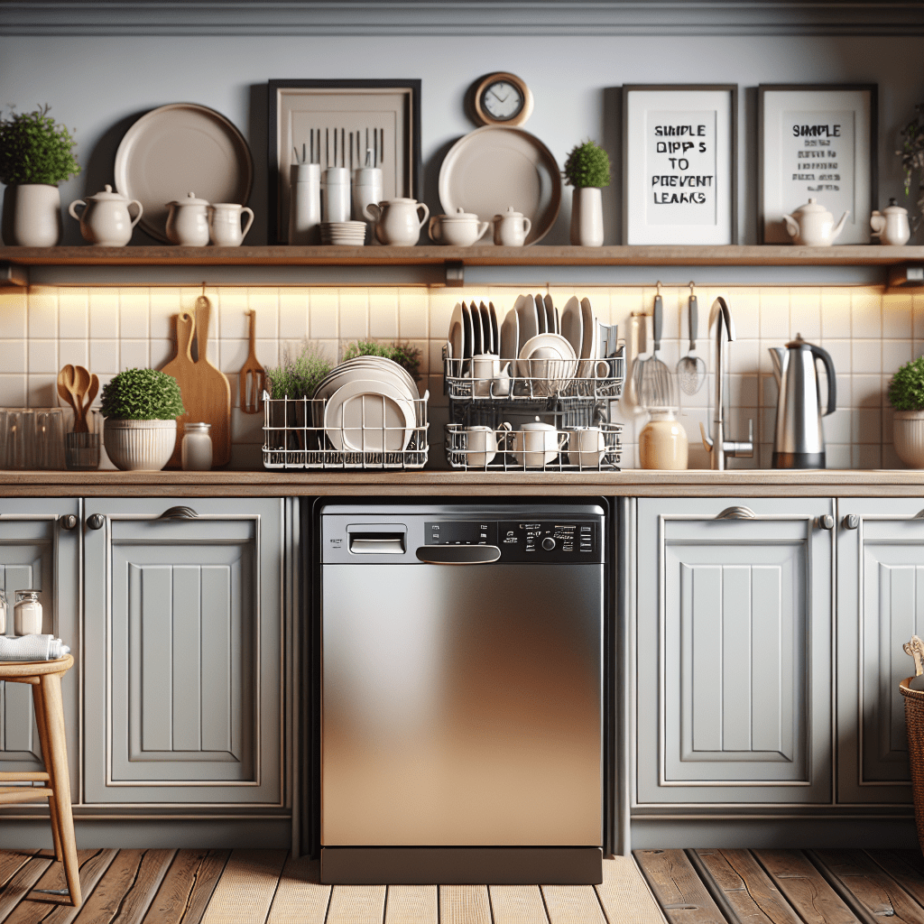 Simple Tips to Prevent Leaks in Your Dishwasher - BonPrix Électroménagers